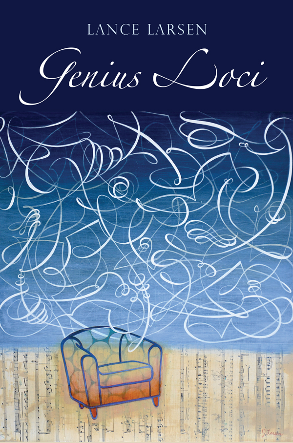 Image of Genius Loci front book cover.