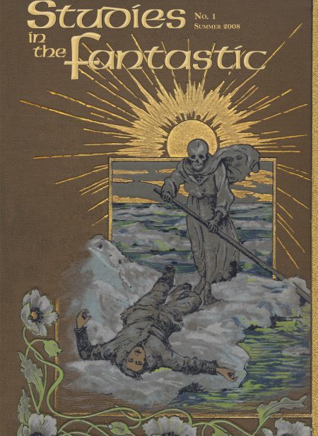 Image of the front cover of Studies of the Fantastic, No. 1.
