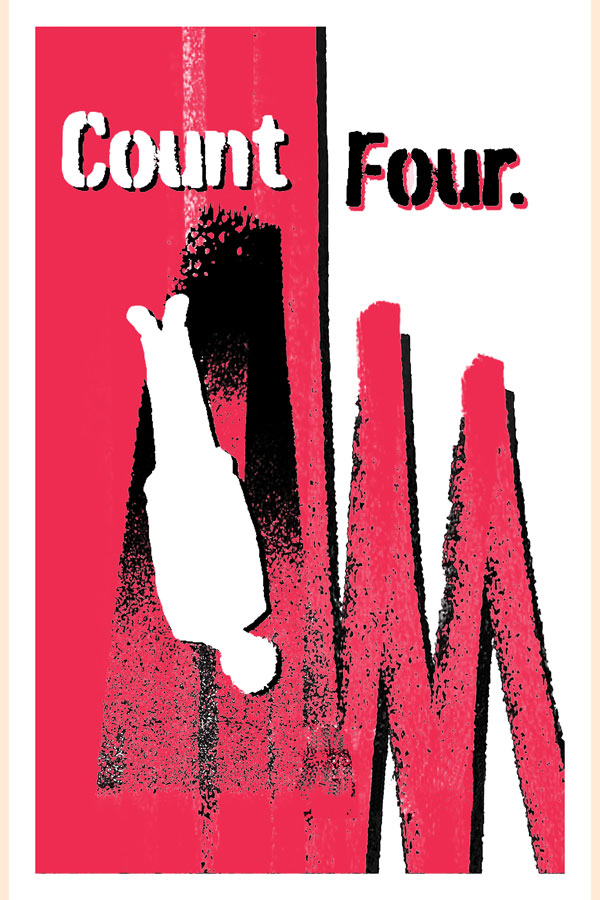 Image of Count Four. front book cover.