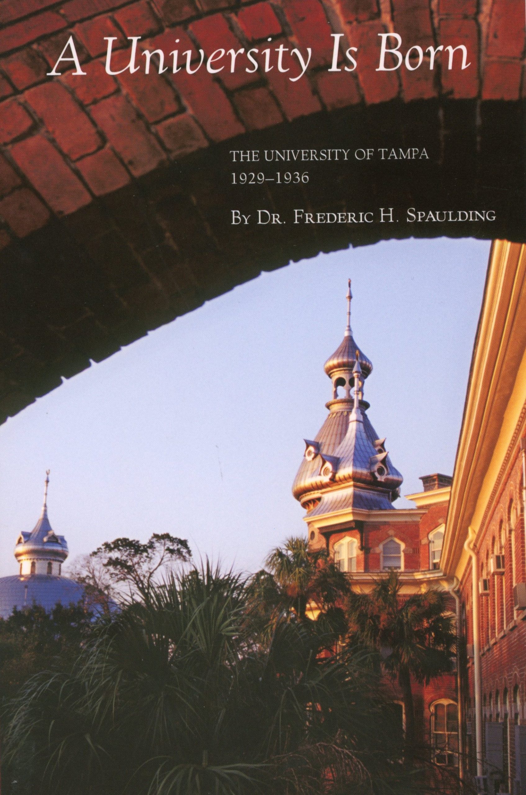 Image of the front cover of A University is Born